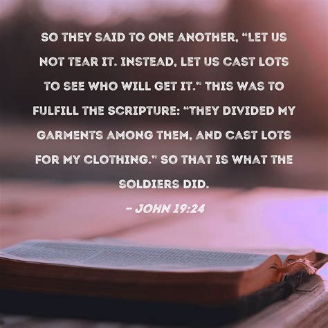 John 19:24 .